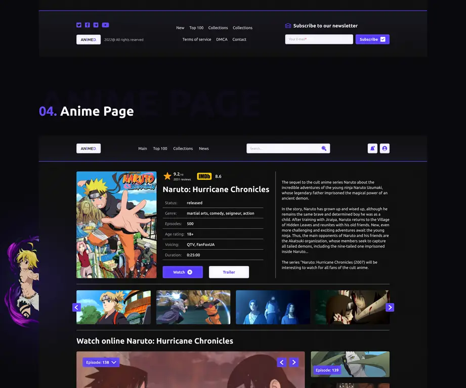 Antarmuka Aplikasi Streaming Anime Contoh antarmuka aplikasi streaming anime yang bagus