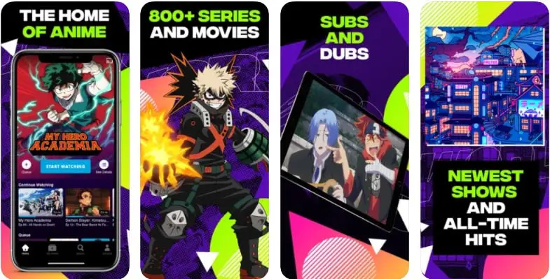 Aplikasi Streaming Anime Terbaik Gambar berbagai aplikasi streaming anime terbaik
