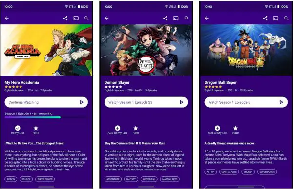 Berbagai aplikasi streaming anime Jepang yang tersedia Berbagai aplikasi streaming anime Jepang