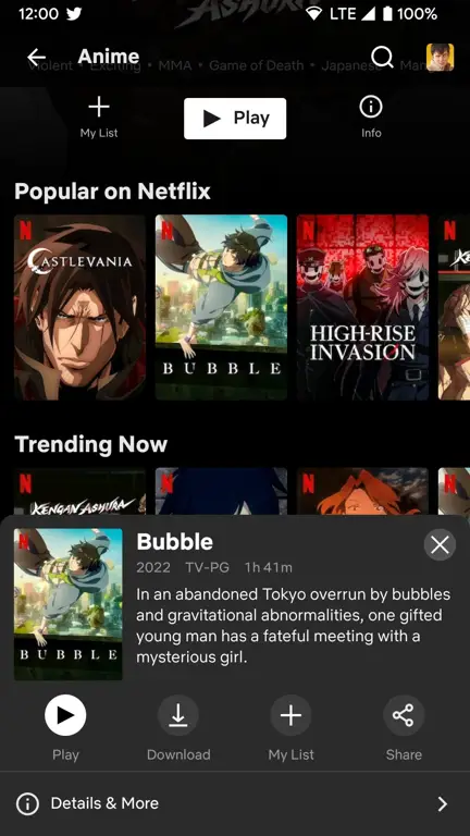 Perbandingan Aplikasi Streaming Anime Perbandingan berbagai aplikasi streaming anime