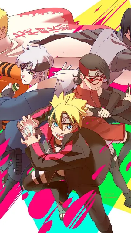 Keindahan alam Konoha Pemandangan alam di dunia Boruto