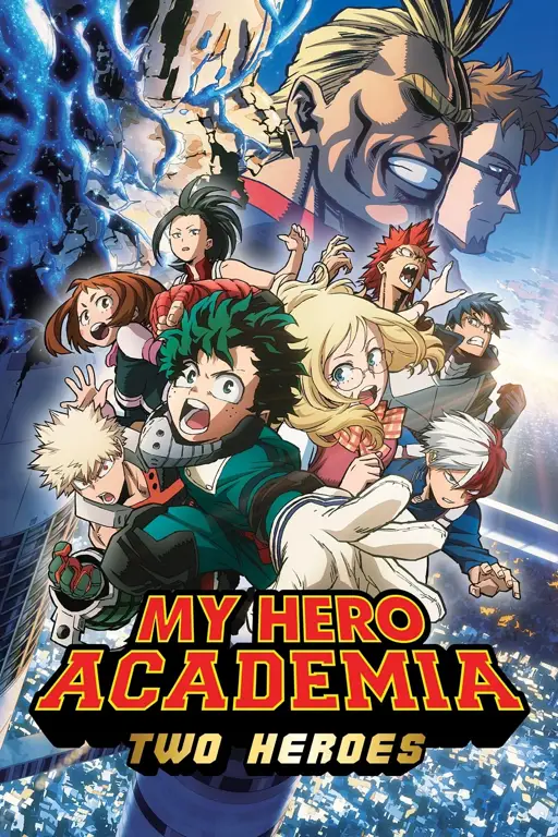 Poster resmi anime Boku no Hero Academia Gambar poster anime Boku no Hero Academia