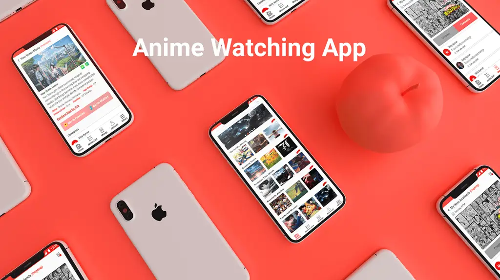 Menikmati Anime di Ponsel Seseorang menonton anime di ponselnya