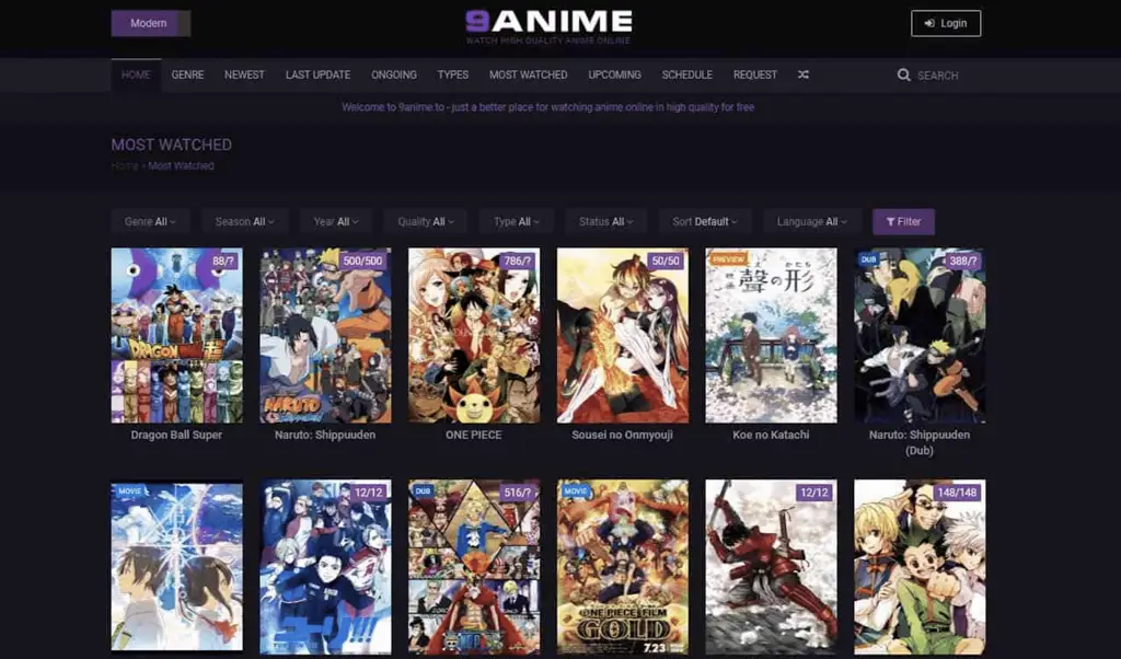 Streaming Anime di Laptop Gambar seseorang menonton anime di laptop