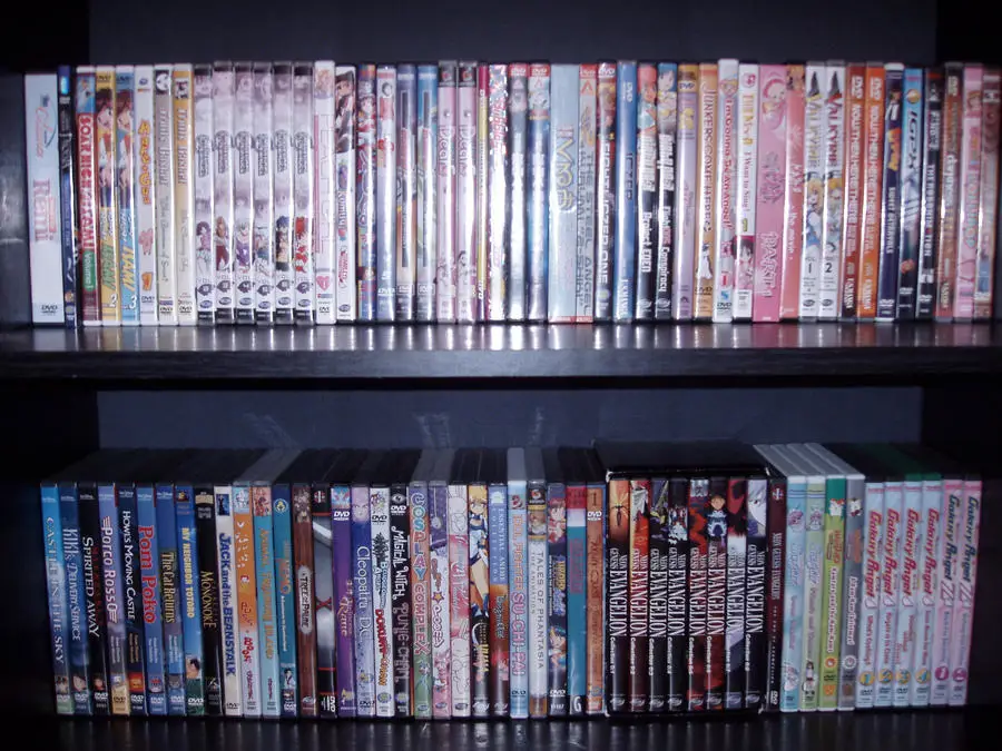 Koleksi Anime Favorit Koleksi DVD anime