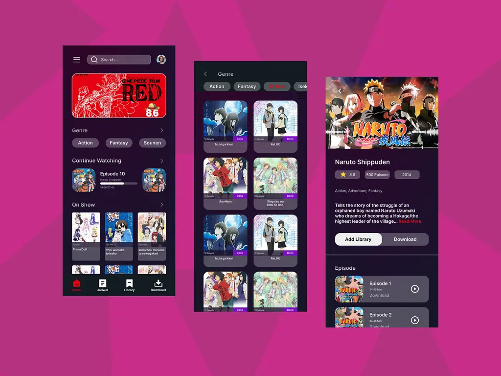 Berbagai Platform Streaming Anime Resmi Logo berbagai platform streaming anime