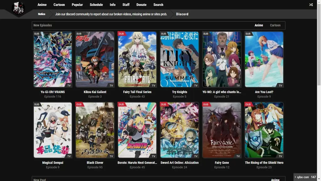 Menikmati Anime Kualitas HD Gambar berbagai anime berkualitas tinggi yang sedang diputar di layar