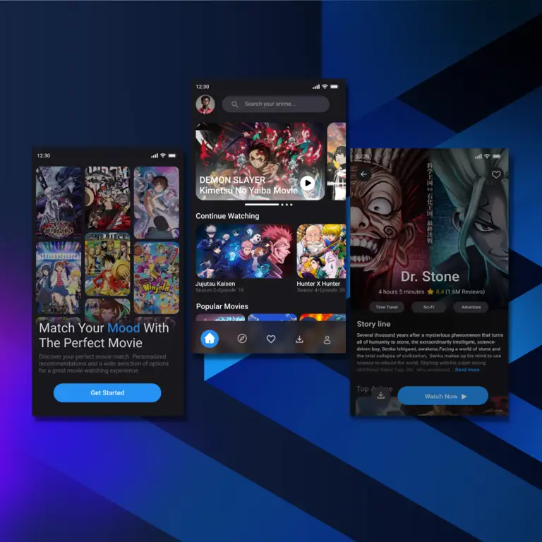 Antarmuka Situs Streaming Anime yang Ramah Pengguna Contoh antarmuka situs streaming anime yang bagus